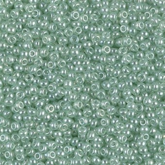 Бисер MIYUKI круглый 11/0 SEAFOAM GREEN LUSTER #370, 10 гр