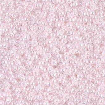 Бисер MIYUKI круглый 11/0 BABY PINK CEYLON #517, 10 гр