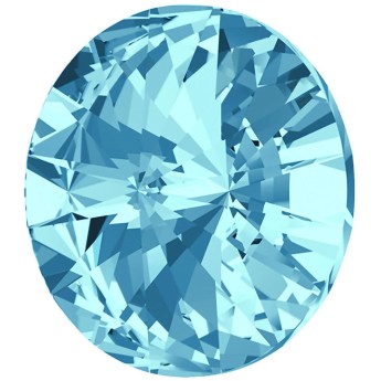 Риволи SWAROVSKI 12 мм - Aquamarine (#202)