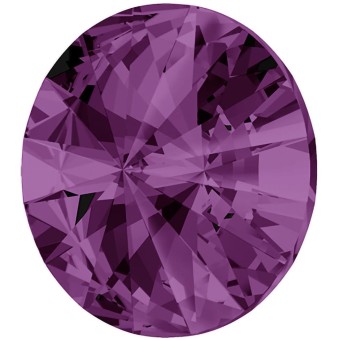 Купить SWAROVSKI Риволи 12 мм - Amethyst #204 (Австрия) в Калининграде