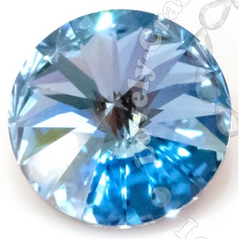 Риволи 12 мм - Aquamarine #202 (SWAROVSKI, Австрия)
