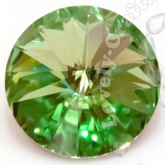 Риволи 12 мм - Peridot #214 (SWAROVSKI, Австрия)