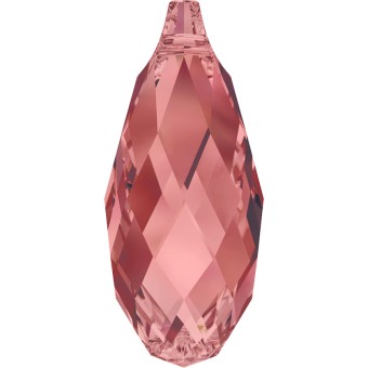 Подвеска Briolette Pendant (6010) - Padparadscha #542 (SWAROVSKI, Австрия)