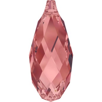 Подвеска SWAROVSKI Briolette Pendant - Padparadscha (#542)