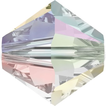 Биконусы XILION 4 мм - Crystal Aurore Boreale #001 Ab2 (SWAROVSKI, Австрия)