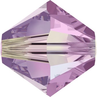 Биконусы XILION 4 мм - Light Amethyst #212 (SWAROVSKI, Австрия)