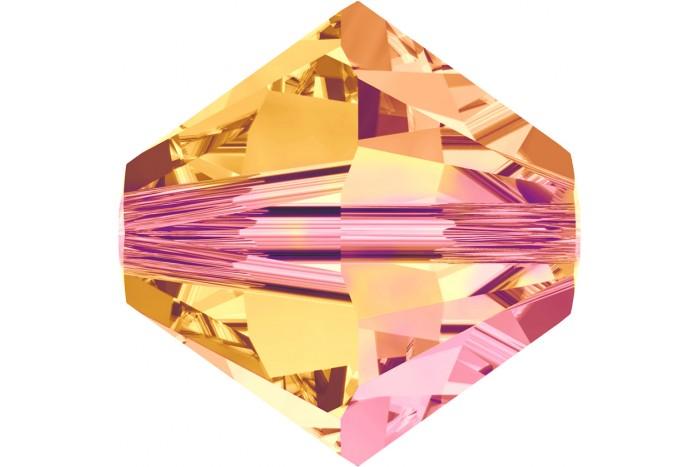 Купить Бусины Swarovski Биконусы XILION 5328 (Crystal Astral Pink #001 API) - 6 мм в интернет-магазине «Любимое Творчество»