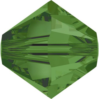 Биконусы SWAROVSKI 5328 XILION 6 мм - Fern Green #291, 5 бусин