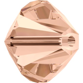 Бусины Swarovski Биконусы XILION 5328 (Light Peach #362) - 6 мм