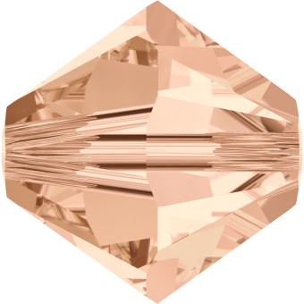 Купить Бусины Swarovski Биконусы XILION 5328 (Light Peach #362) - 6 мм в интернет-магазине «Любимое Творчество»