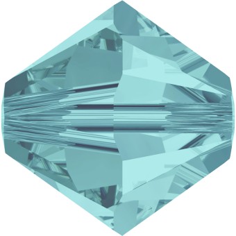 Биконусы XILION 6 мм - Light Turquoise #263 (SWAROVSKI, Австрия)