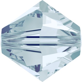 Биконусы SWAROVSKI 5328 XILION 6 мм - Light Azore #361, 5 бусин