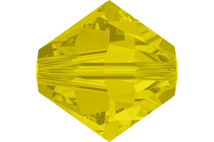 Купить Бусины Swarovski Биконусы XILION (Yellow Opal) - 6 мм в интернет-магазине «Любимое Творчество»
