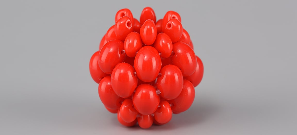 Шарики из бисера PRECIOSA для сережек