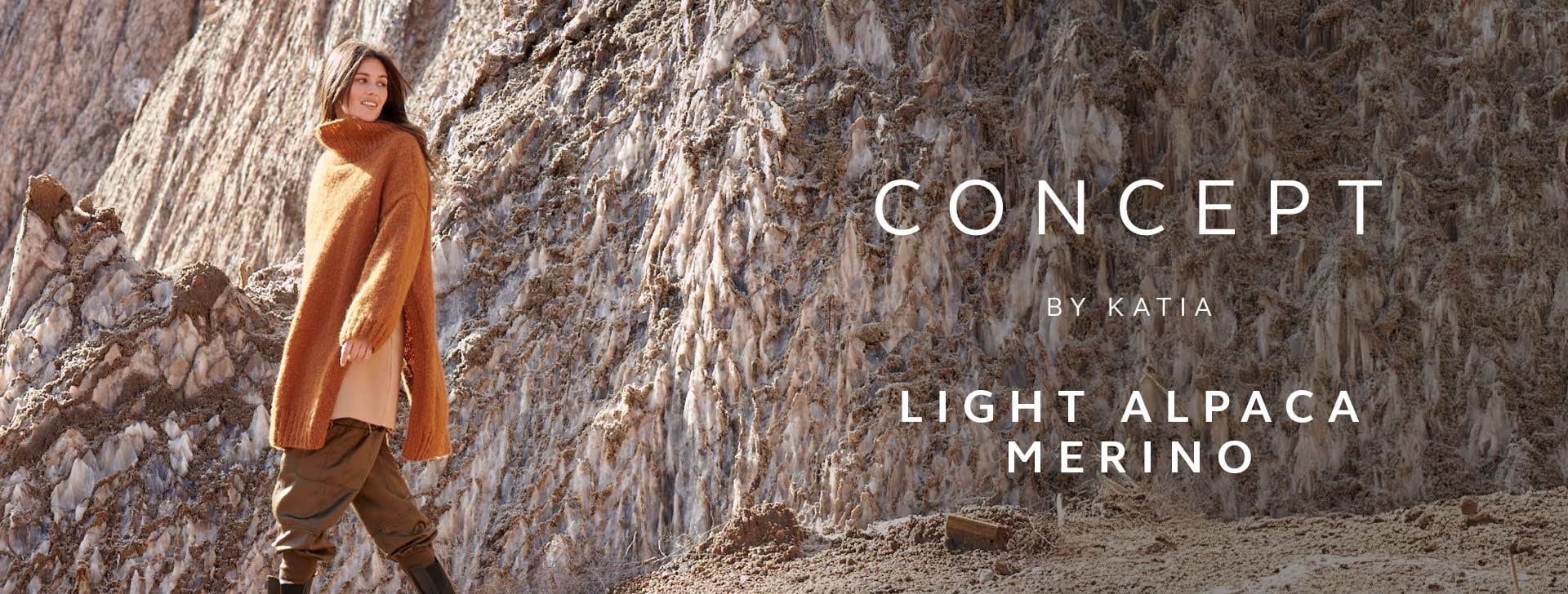 купить пряжу Katia Concept Light Alpaca Merino в Калининграде с доставкой по всей России