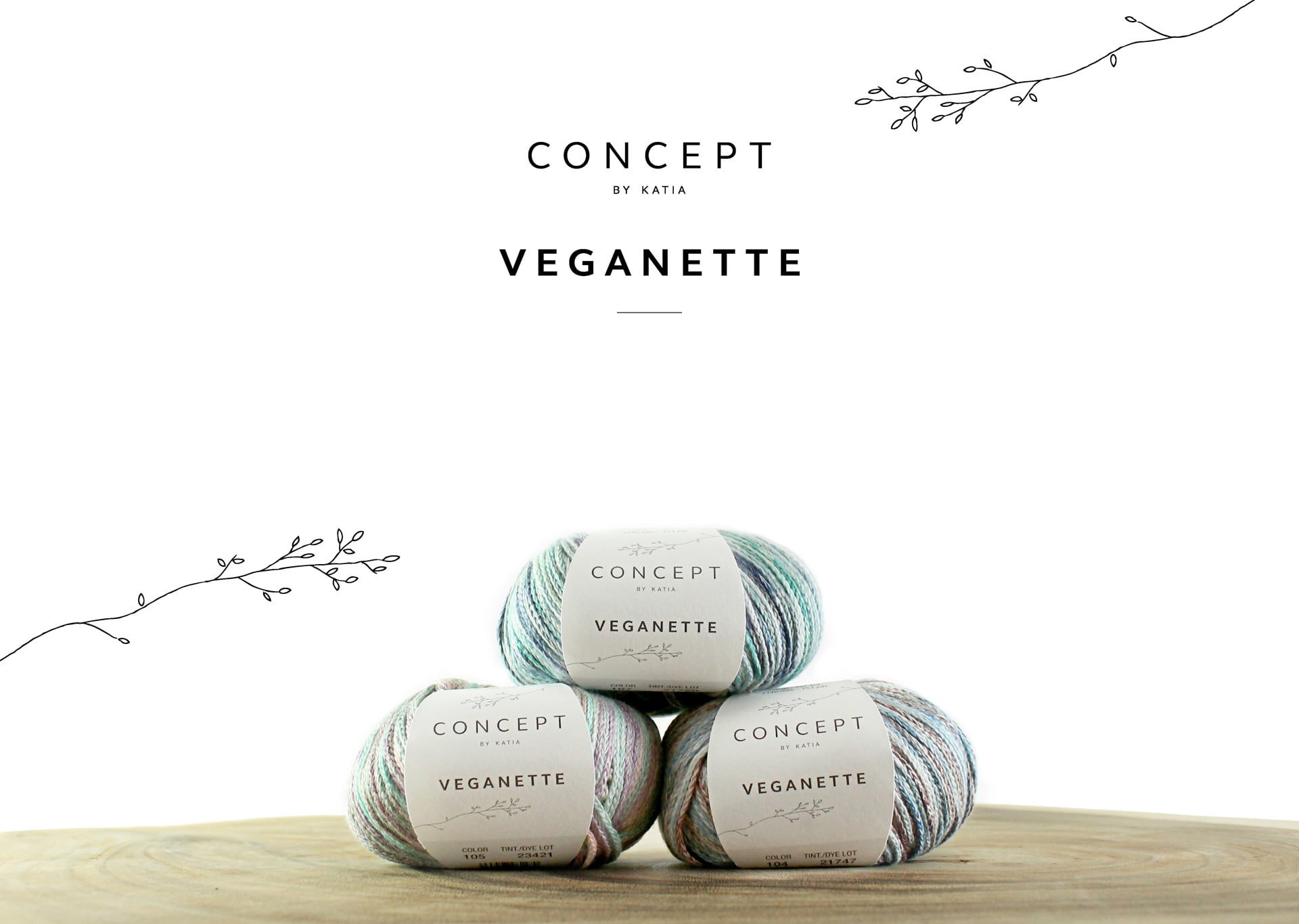 купить пряжу Katia Concept Veganette в Калининграде или с доставкой в любой город России