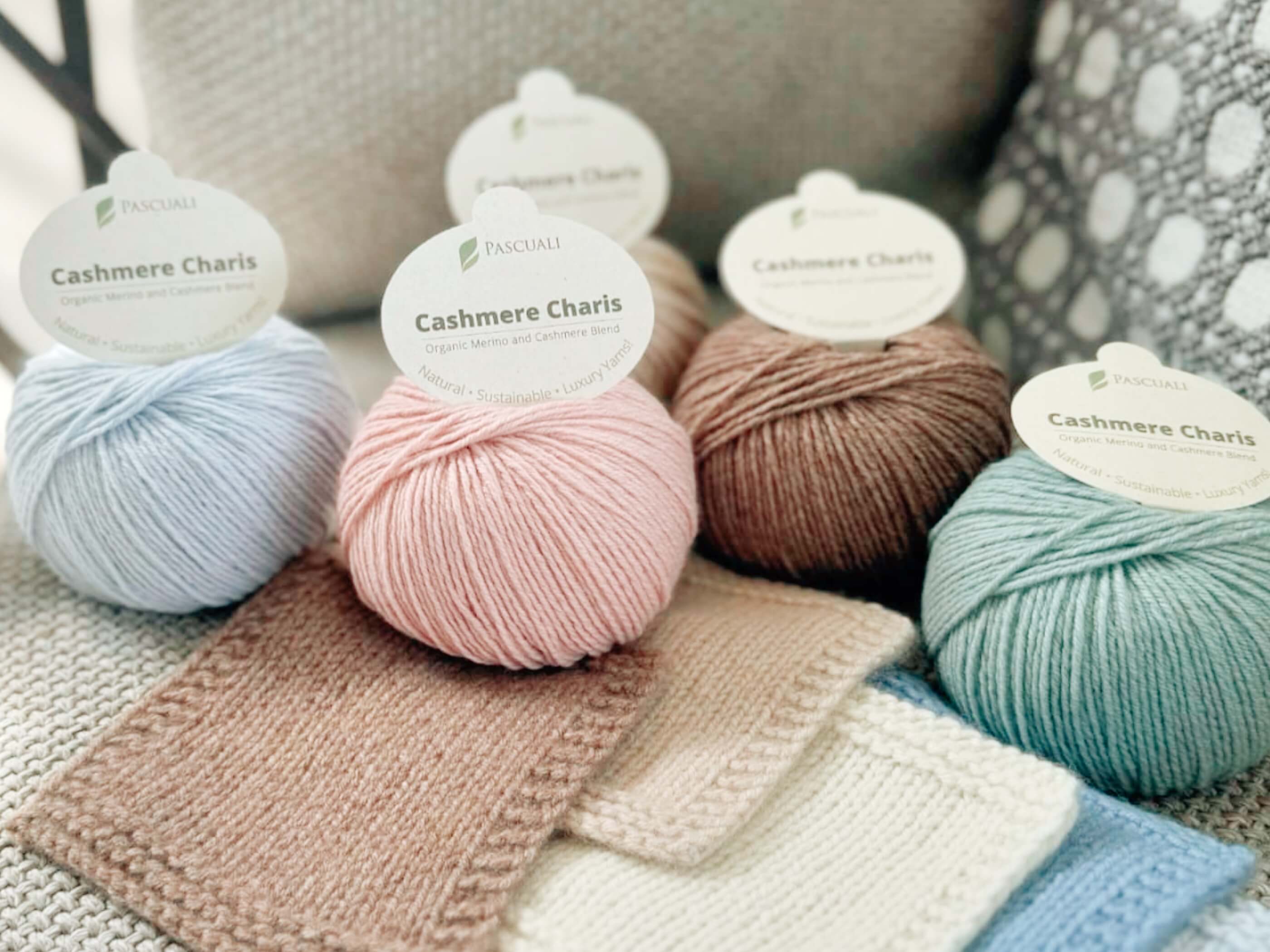 Pascuali Cashmere Charis — премиальная пряжа 70% меринос 30% кашемир