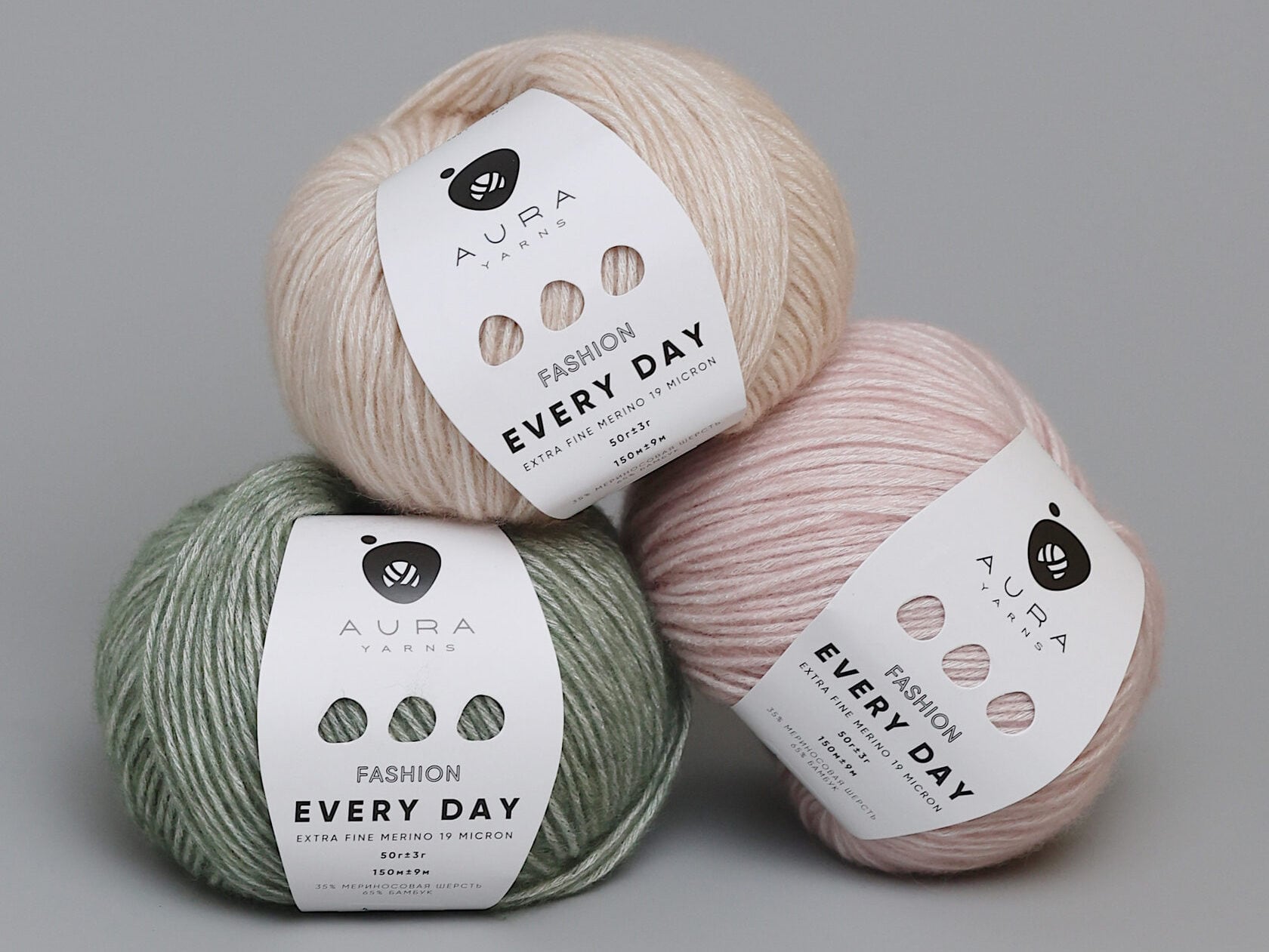 купить пряжу Aura Yarns Fashion Every Day в Калининграде или с доставкой в любой город России