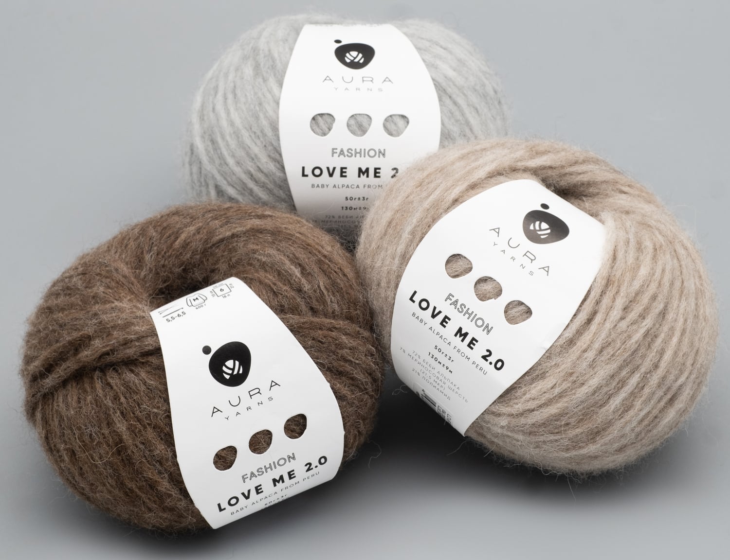 купить пряжу Aura Yarns Fashion Love Me 2.0 в Калининграде или с доставкой в любой город России