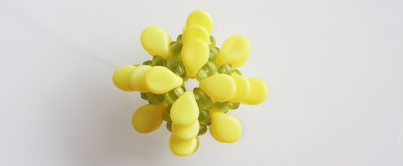 Схема завершения большого цветка Cactus Flower