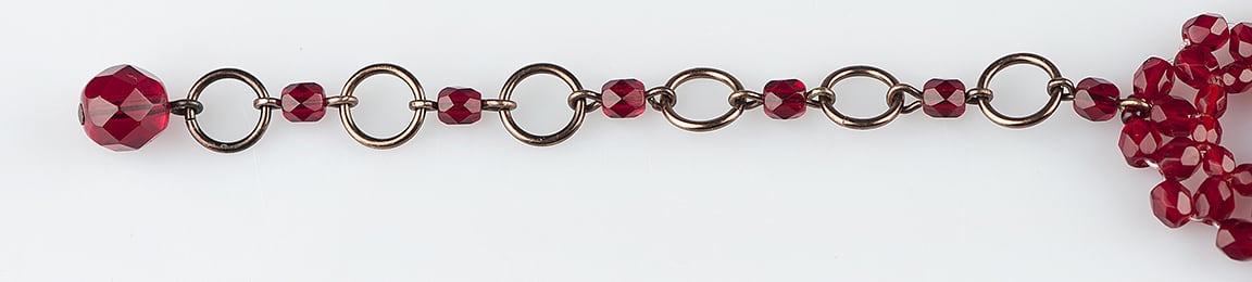 Финальный вид подвесок ожерелья Luxurious Valentine