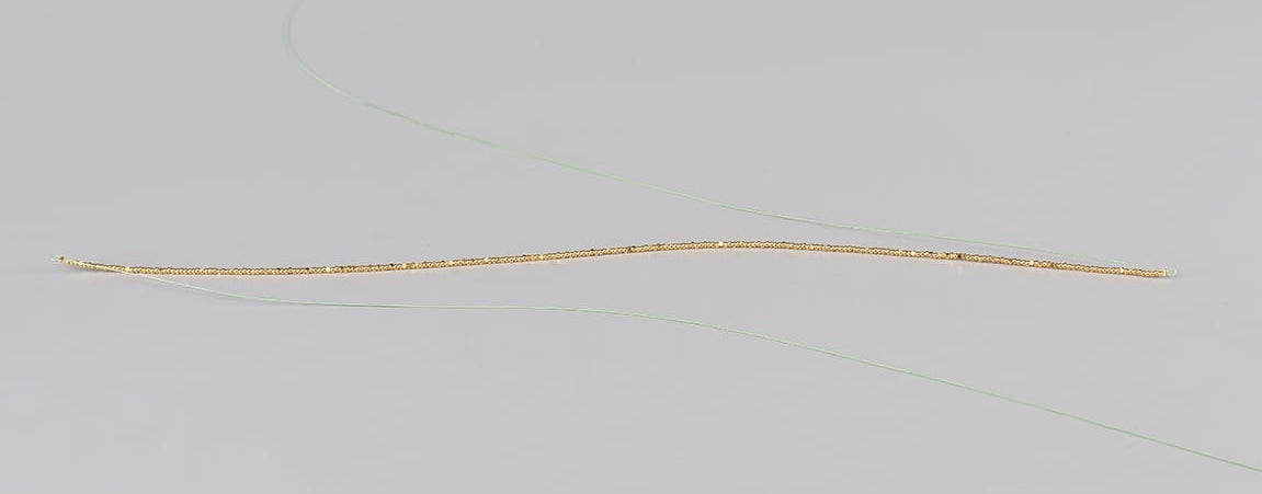 трёхрядное ожерелье из бисера Прециоза Орнела пастельные оттенки