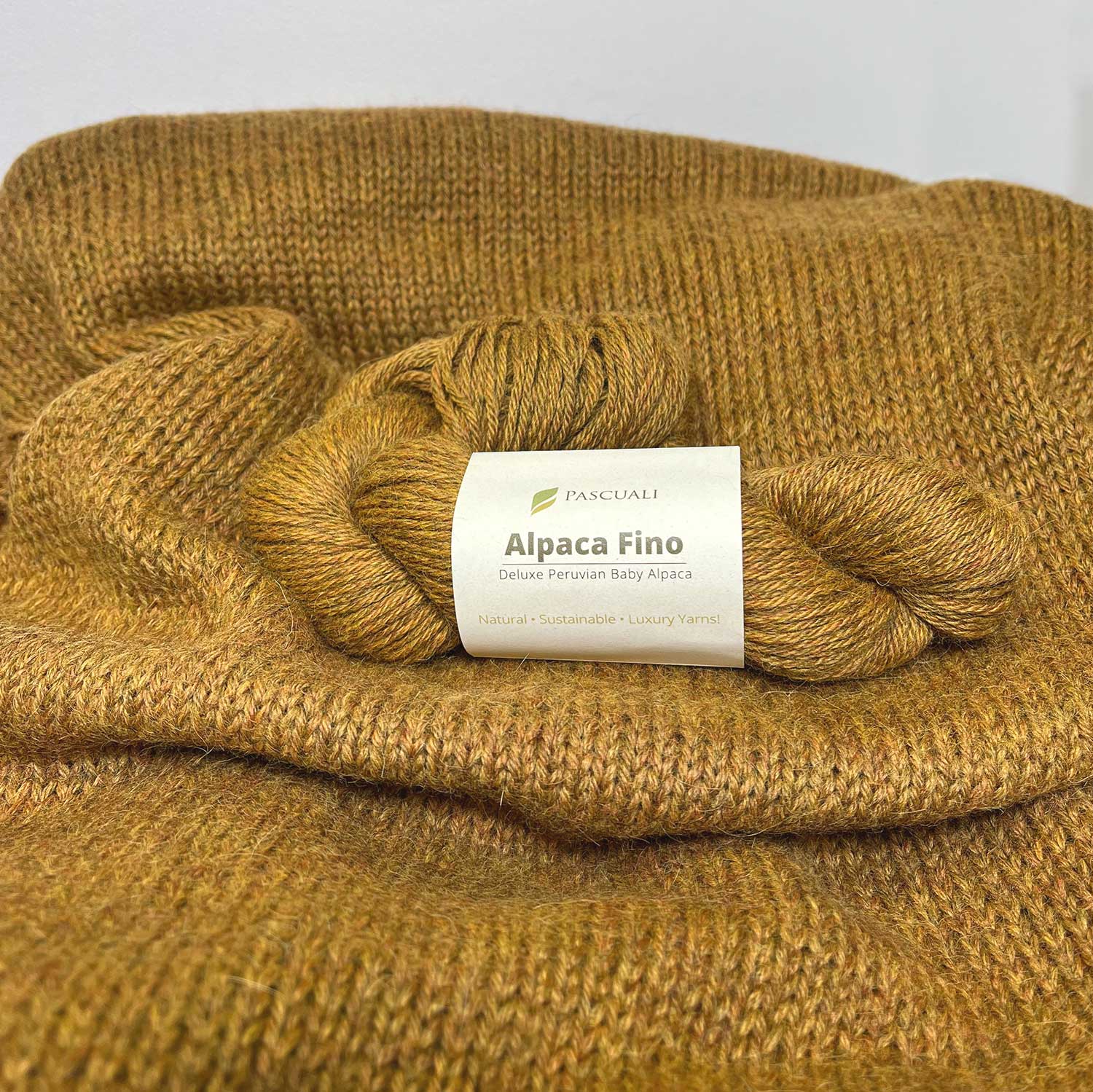 Pascuali Alpaca Fino — удивительно мягкая пряжа из чистой шерсти бебиальпаки
